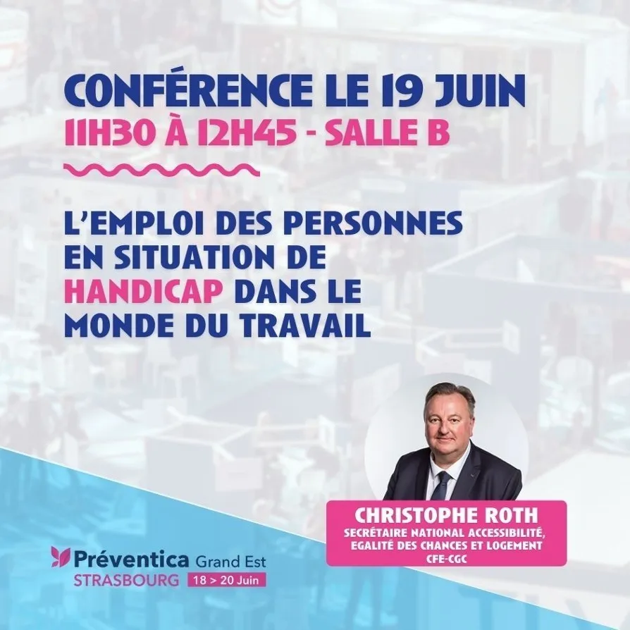 Conférence Handicap Travail - Christophe ROTH